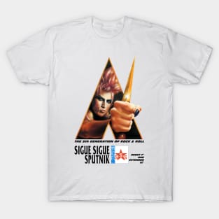 Sigue Sigue Sputnik - Love Missile promo artwork T-Shirt